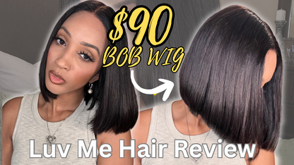 $90 Luv Me Silky Blunt Cut Bob Wig