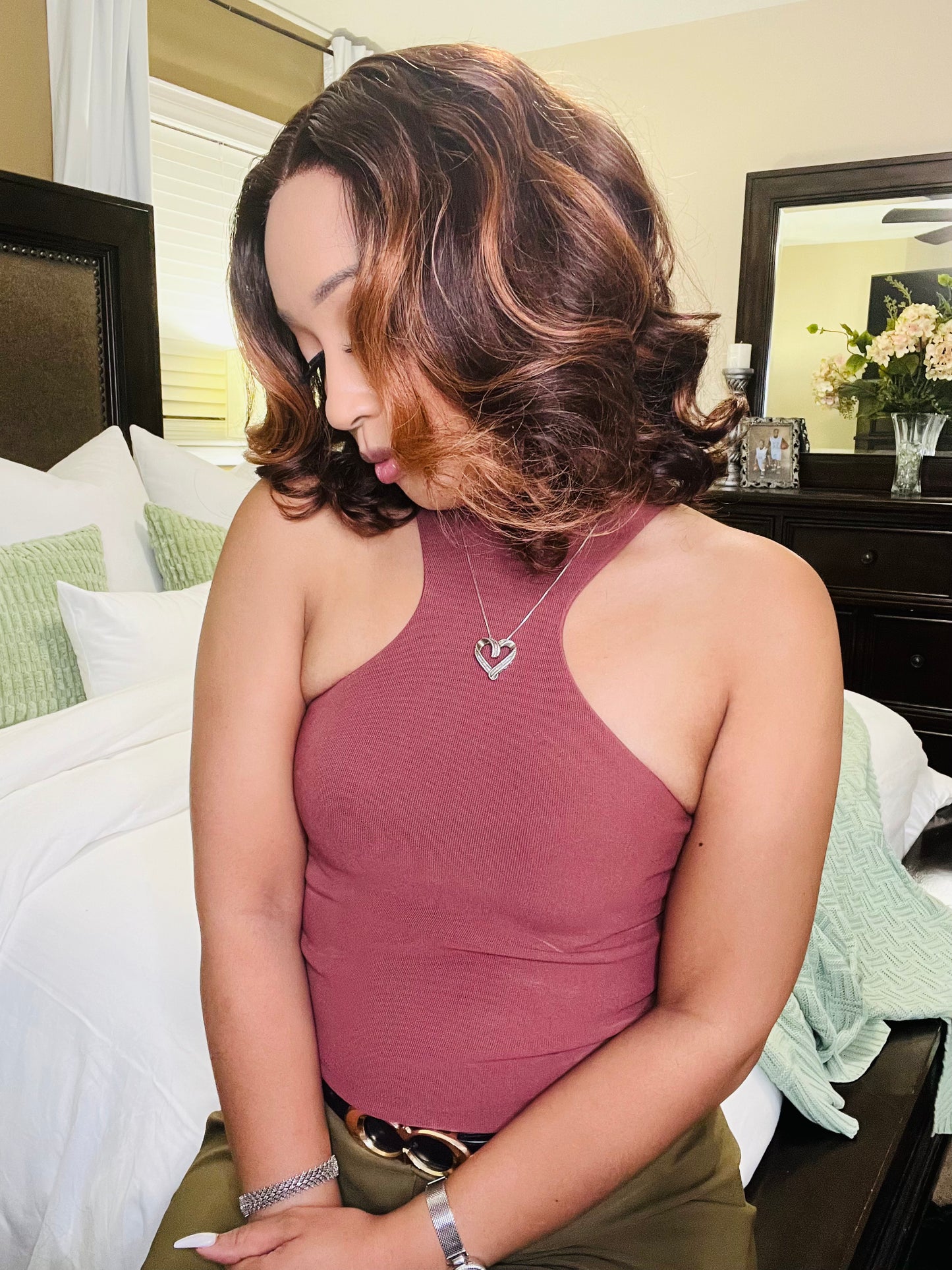 Ombre Loose Wave Bob Wig